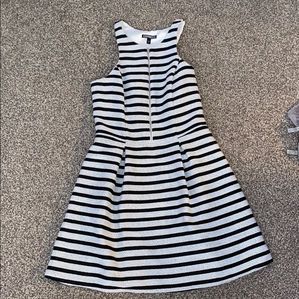 Express striped dress
